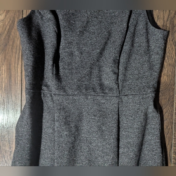The Limited Women's Charcoal Gray Knee Length Mermaid Sheath Dress Sz 2 Classic - Picture 5 of 15
